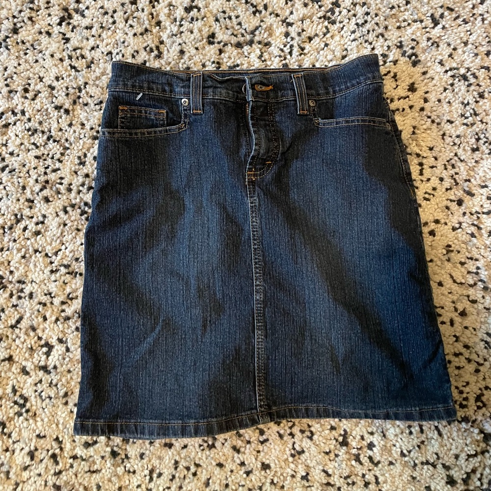 Tommy Hilfiger Blue Denim Skirt
